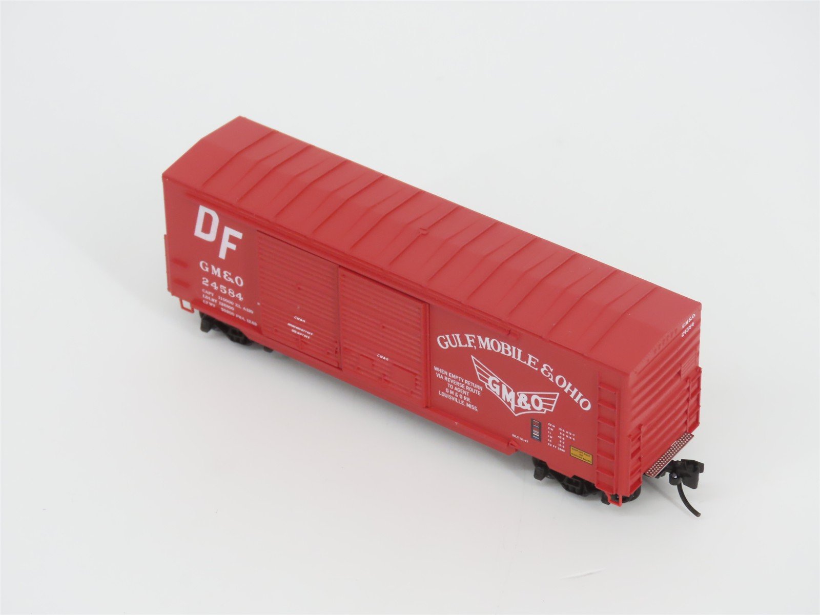 N Scale Micro-Trains MTL 06800530 GMO Gulf Mobile & Ohio 40' Box Car #24584