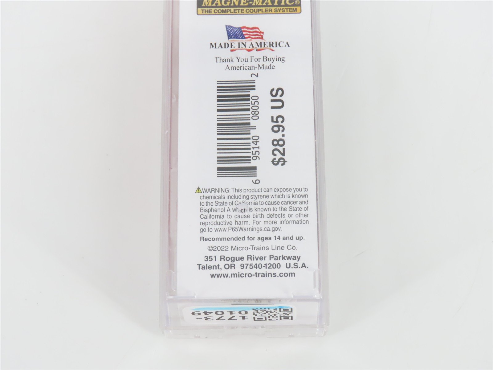 N Scale Micro-Trains MTL 06800530 GMO Gulf Mobile & Ohio 40' Box Car #24584