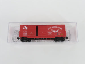 N Scale Micro-Trains MTL 06800530 GMO Gulf Mobile & Ohio 40' Box Car #24584