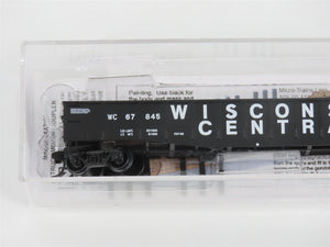 N Scale Micro-Trains MTL 10500410 WC Wisconsin Central 50' Gondola #67845
