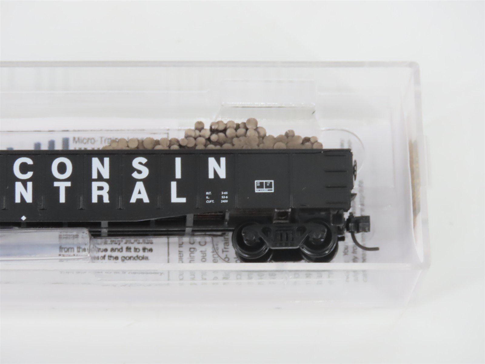 N Scale Micro-Trains MTL 10500410 WC Wisconsin Central 50' Gondola #67845