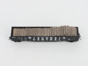 N Scale Micro-Trains MTL 10500410 WC Wisconsin Central 50' Gondola #67845