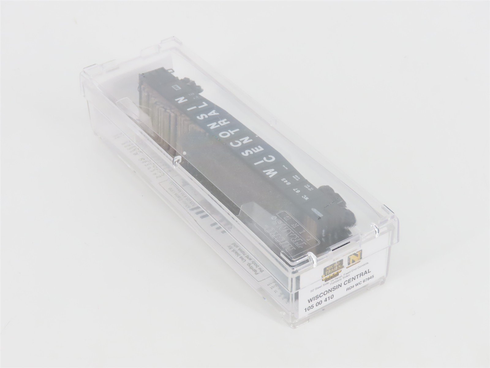 N Scale Micro-Trains MTL 10500410 WC Wisconsin Central 50' Gondola #67845