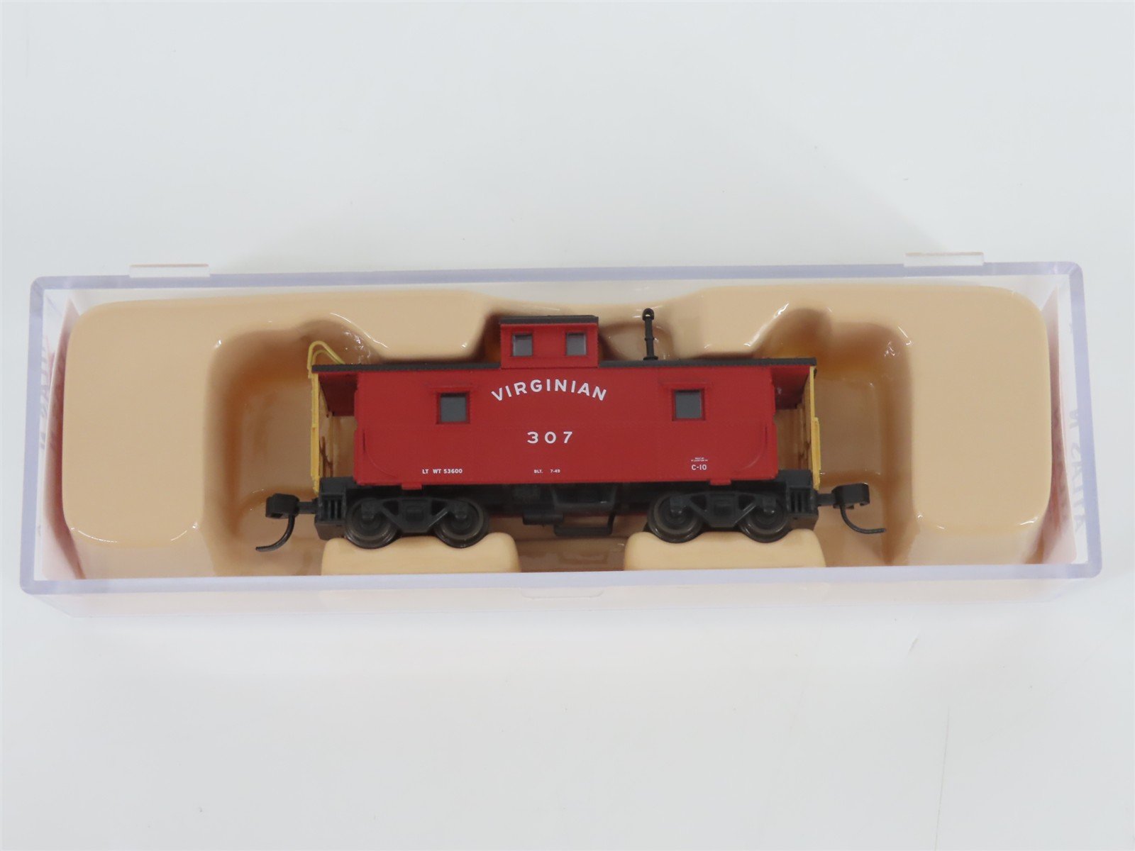 N Scale Atlas Trainman 39812 C&O Virginian Cupola Caboose #307