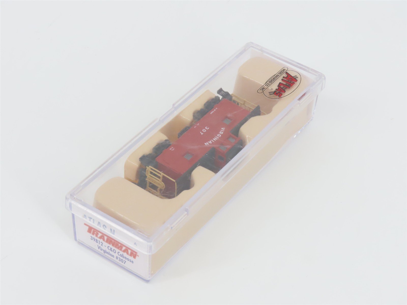 N Scale Atlas Trainman 39812 C&O Virginian Cupola Caboose #307
