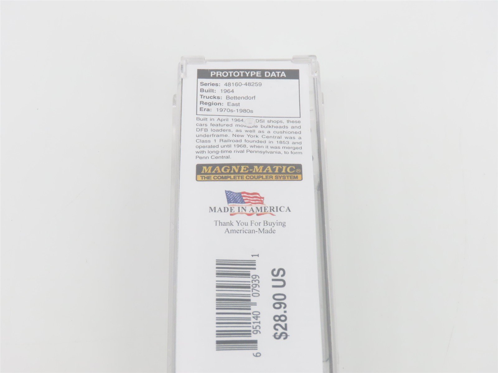 N Scale Micro-Trains MTL 03200550 NYC New York Central System 50' Box Car #48222