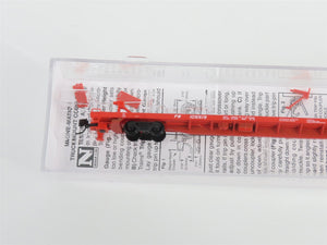N Scale Micro-Trains MTL 07100592 PW Providence & Worcester 89' Flat Car #105519