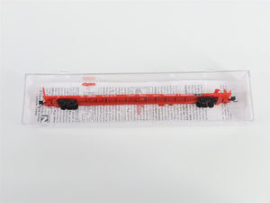 N Scale Micro-Trains MTL 07100591 PW Providence & Worcester 89' Flat Car #105464
