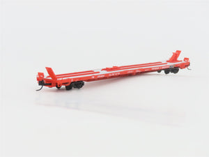 N Scale Micro-Trains MTL 07100591 PW Providence & Worcester 89' Flat Car #105464