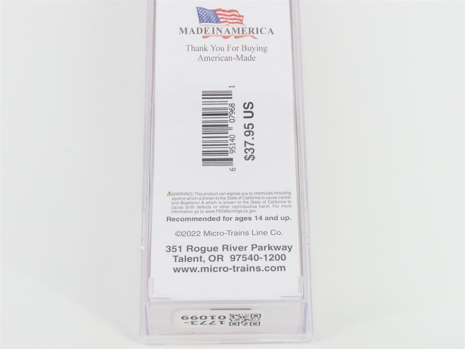 N Scale Micro-Trains MTL 07100591 PW Providence & Worcester 89' Flat Car #105464