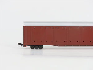 N Scale Con-Cor #0001-603000 Undecorated Tri-Level Auto Rack Car