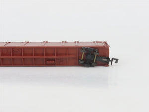 N Scale Con-Cor #0001-603000 Undecorated Tri-Level Auto Rack Car