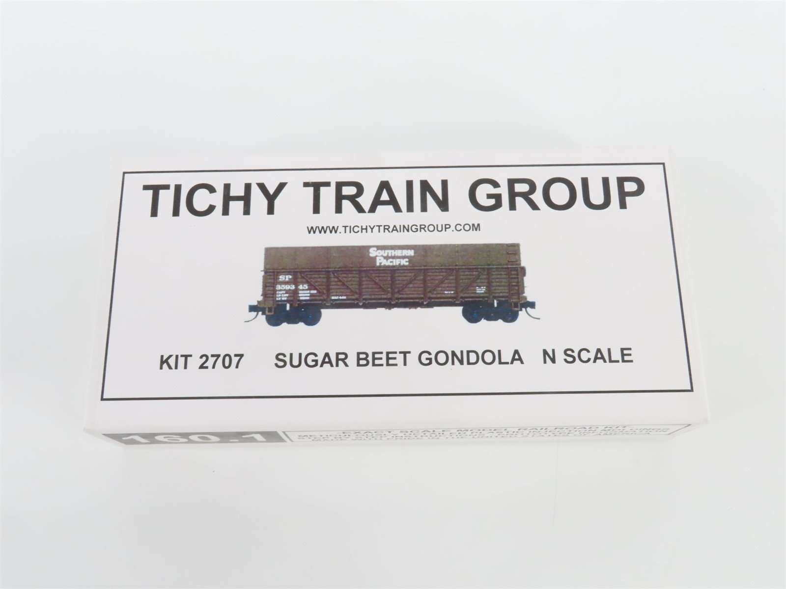 N Scale Tichy Train Group Kit #2707 Undecorated Sugar Beet Gondola