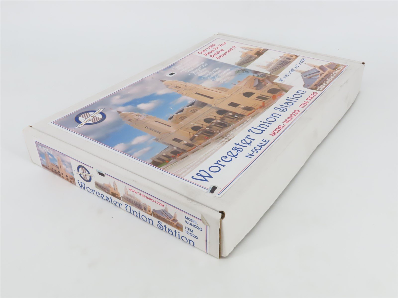 N 1/160 Scale The N Scale Architect Kit 10020 Worcester Union Station - SEALED
