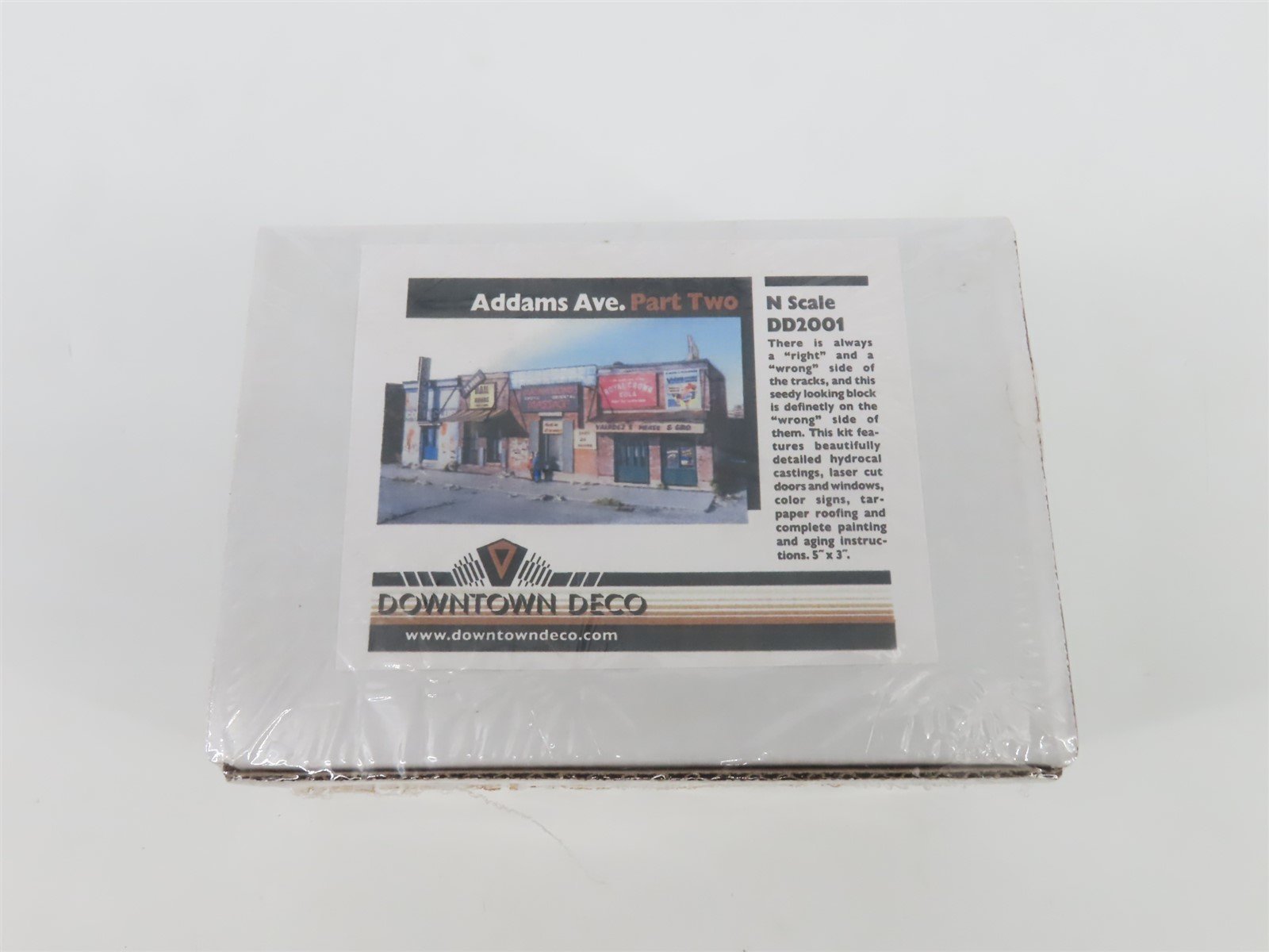 N 1/160 Scale Downtown Deco Kit DD2001 Addams Ave. Part Two - SEALED