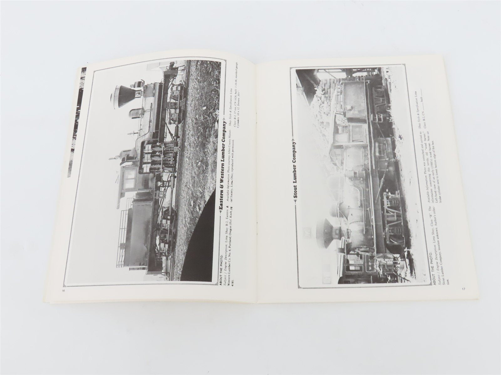 Modeler's Handbook: Class B Shay Model by Richard W. Appel ©1983 SC Book