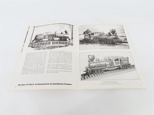 Modeler's Handbook: Class B Shay Model by Richard W. Appel ©1983 SC Book