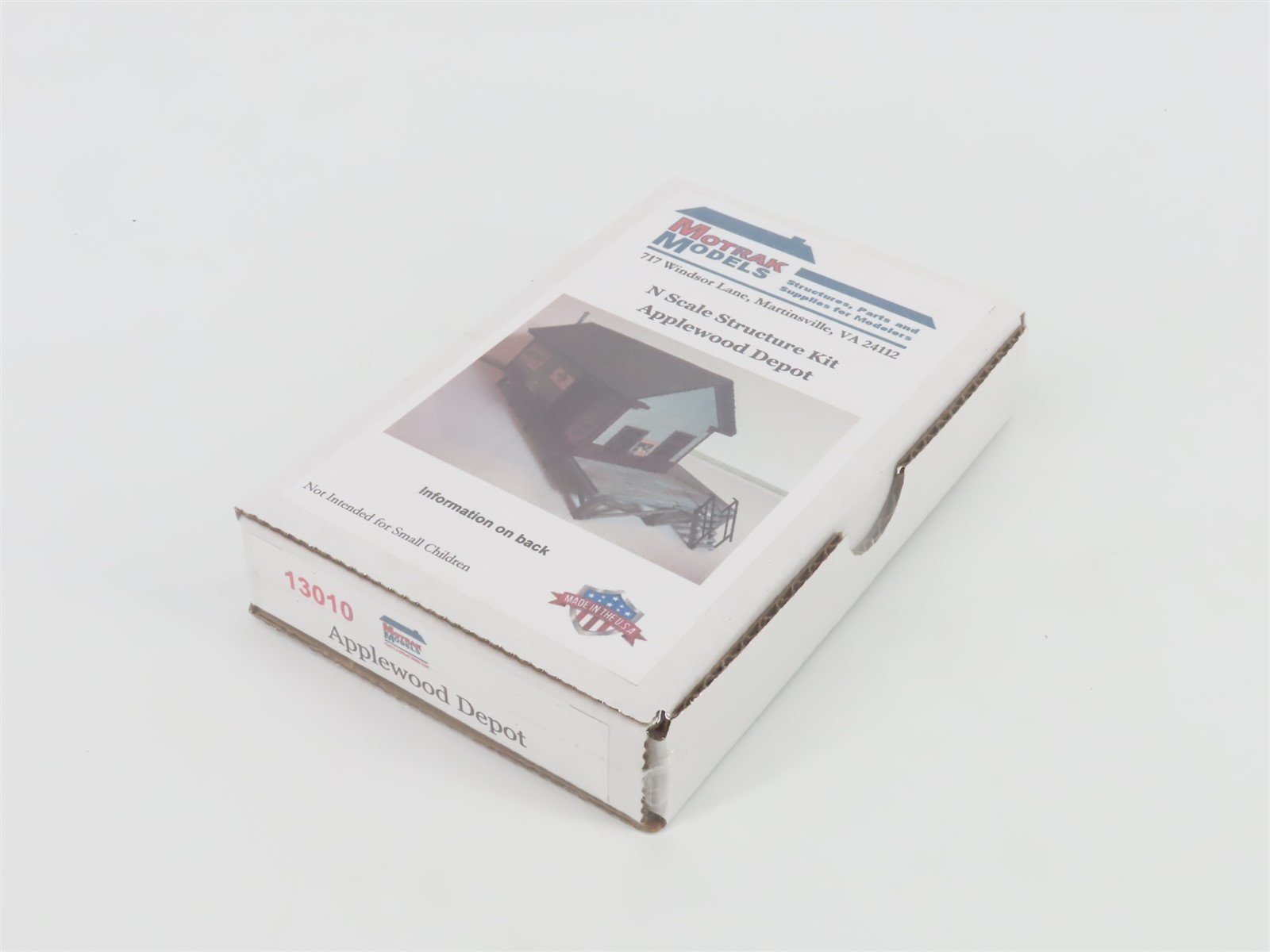 N 1/160 Scale Motrak Models Laser-Cut Kit 13010 Applewood Depot - SEALED