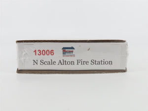N 1/160 Scale Motrak Models Laser-Cut Kit 13006 Alton Fire Station - SEALED