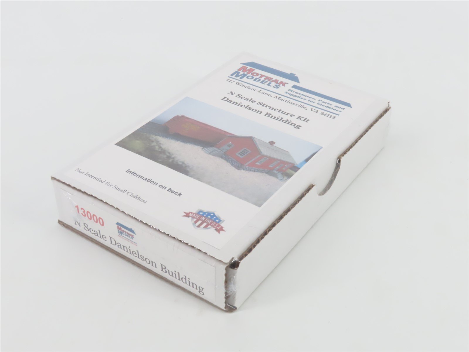 N 1/160 Scale Motrak Models Laser-Cut Kit 13000 Danielson Building - SEALED