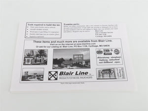 N 1/160 Scale Blair Line LLC Laser-Cut Kit 087 Clark Oil Gas Station