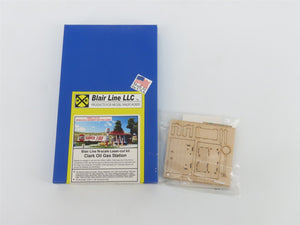 N 1/160 Scale Blair Line LLC Laser-Cut Kit 087 Clark Oil Gas Station