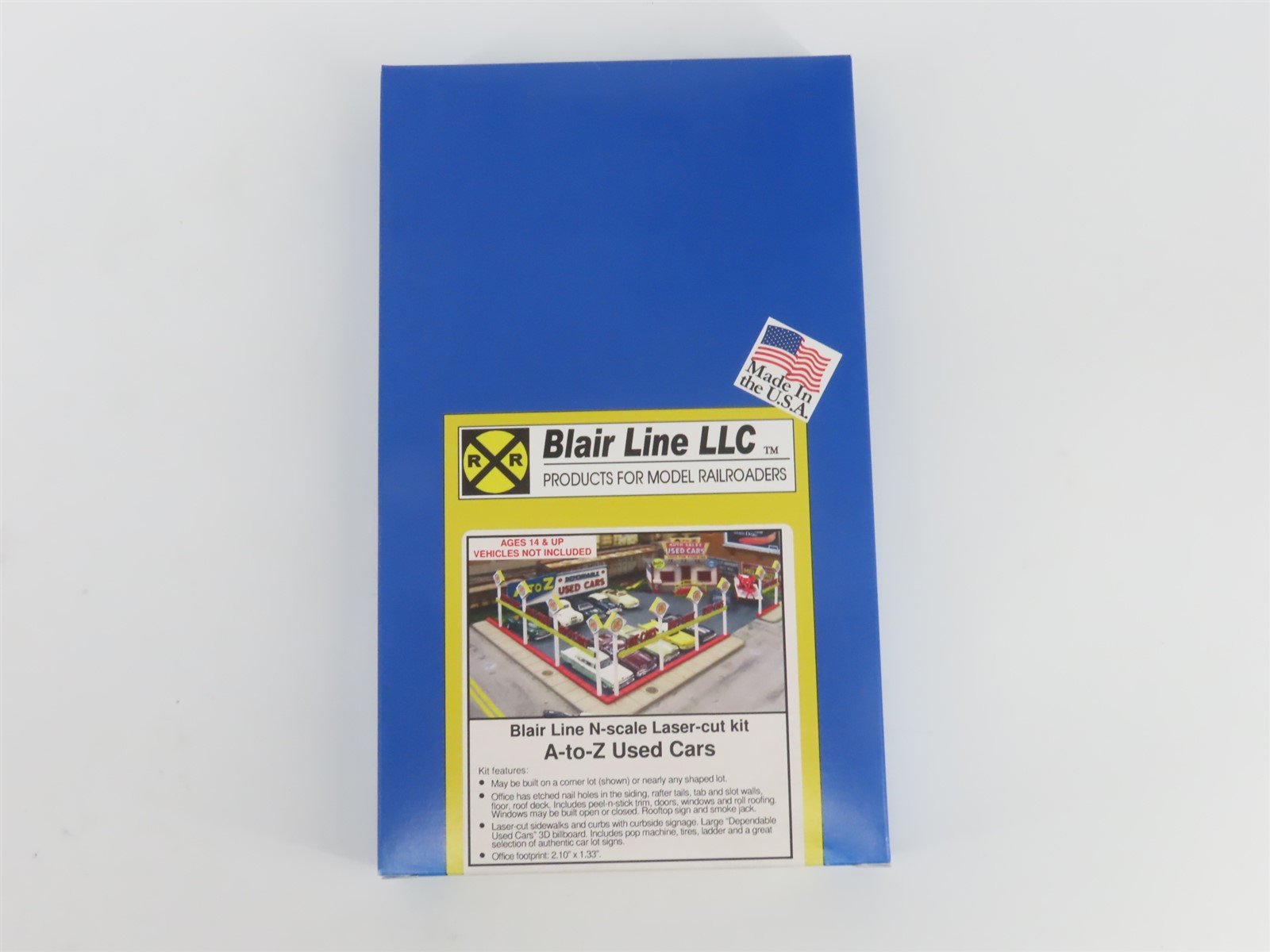 N 1/160 Scale Blair Line LLC Laser-Cut Kit 097 A-to-Z Cars
