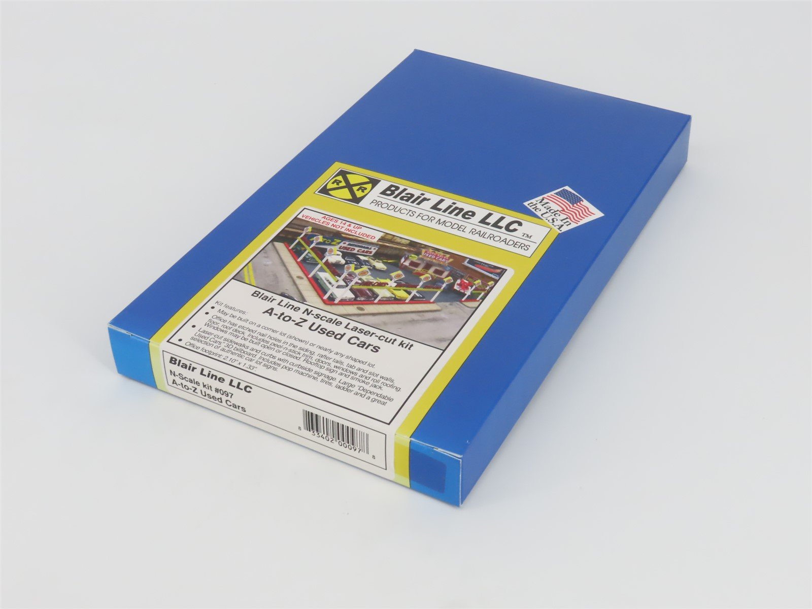 N 1/160 Scale Blair Line LLC Laser-Cut Kit 097 A-to-Z Cars