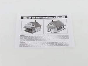 N 1/160 Scale Blair Line LLC Laser-Cut Kit 080 Blairstown General Store