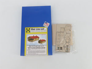 N 1/160 Scale Blair Line LLC Laser-Cut Kit 094 ATSF 6-Room Section House
