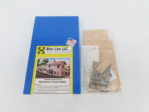 N 1/160 Scale Blair Line LLC Laser-Cut Kit 078 Blairstown 2-Story Depot