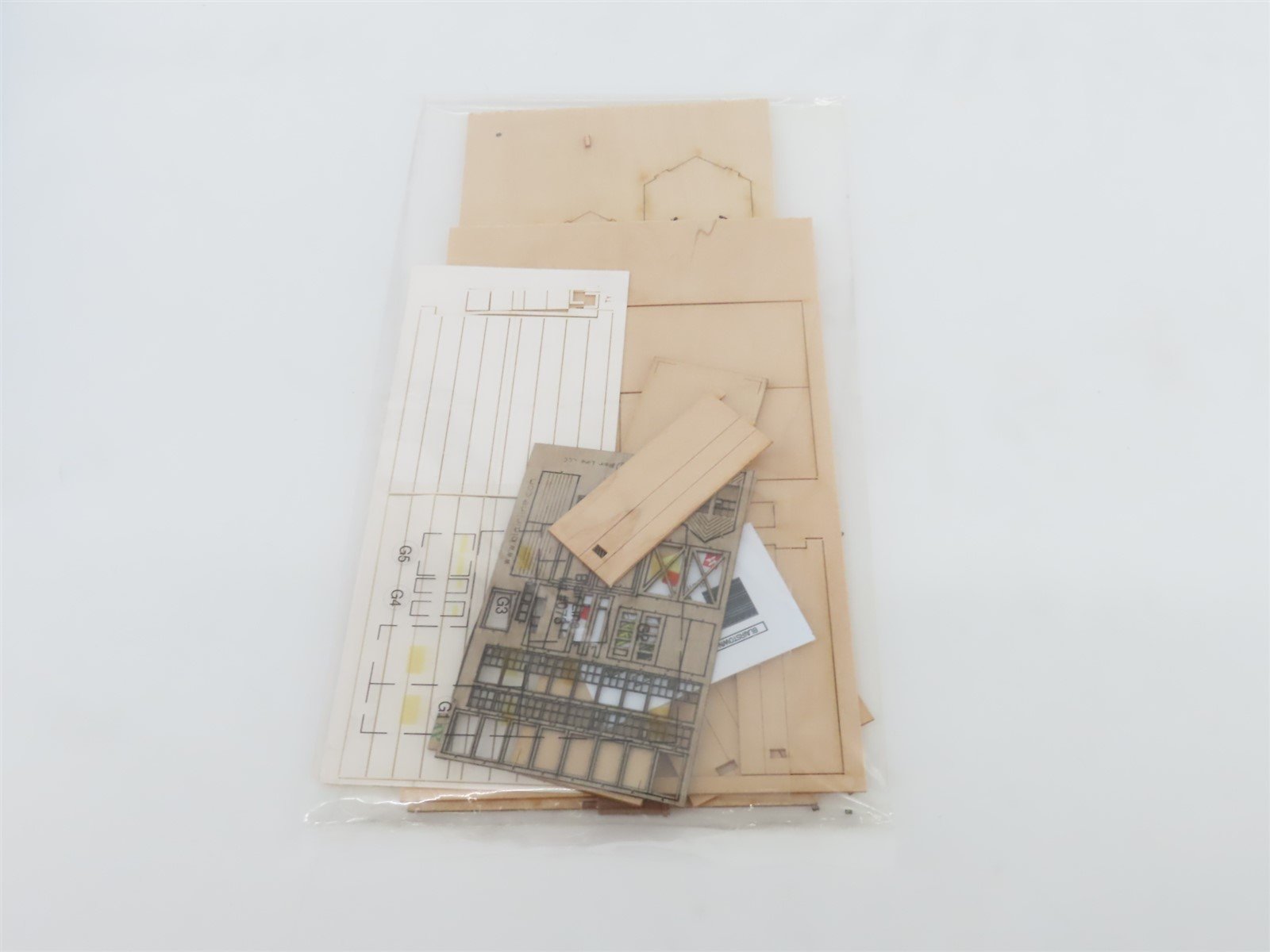 N 1/160 Scale Blair Line LLC Laser-Cut Kit 078 Blairstown 2-Story Depot
