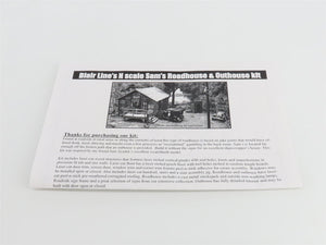 N 1/160 Scale Blair Line LLC Laser-Cut Kit 1003 Sam's Roadhouse