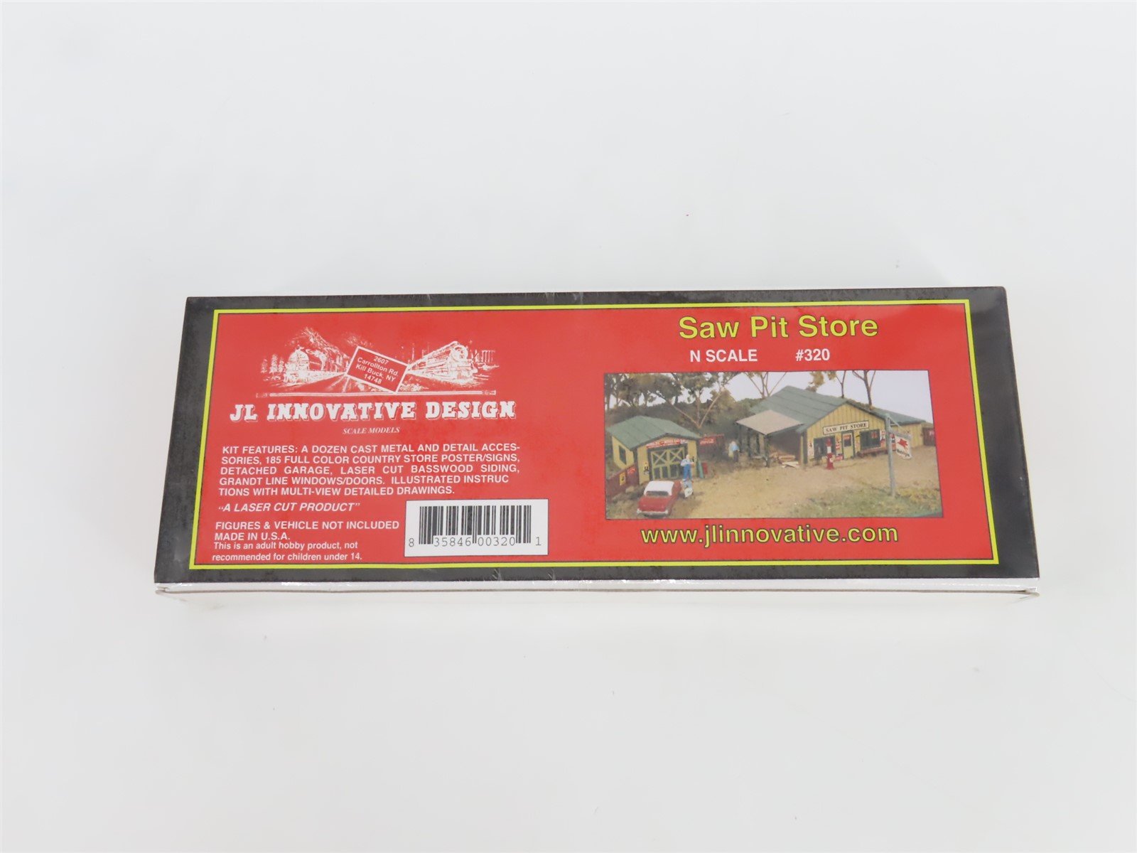 N 1/160 Scale JL Innovative Design Laser-Cut Kit 320 Saw Pit Store - SEALED