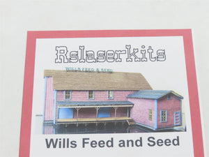 N 1/160 Scale Rslaserkits Kit 3008 Wills Feed and Seed - SEALED
