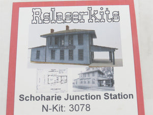 N 1/160 Scale Rslaserkits Kit 3078 Schoharie Junction Station - SEALED