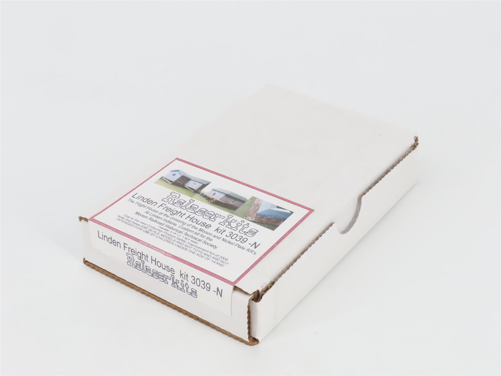 N 1/160 Scale Rslaserkits Kit 3039-N Linden Freight House - SEALED