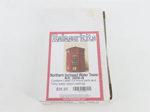 N 1/160 Scale Rslaserkits Kit 3050-N Northern Enclosed Water Tower - SEALED