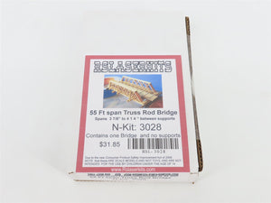 N 1/160 Scale Rslaserkits Kit 3028 55' Span Truss Rod Bridge - SEALED