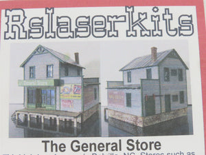 N 1/160 Scale Rslaserkits Kit 3074 The General Store - SEALED