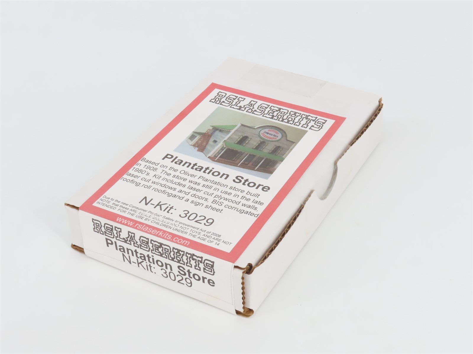 N 1/160 Scale Rslaserkits Kit 3029 Plantation Store - SEALED