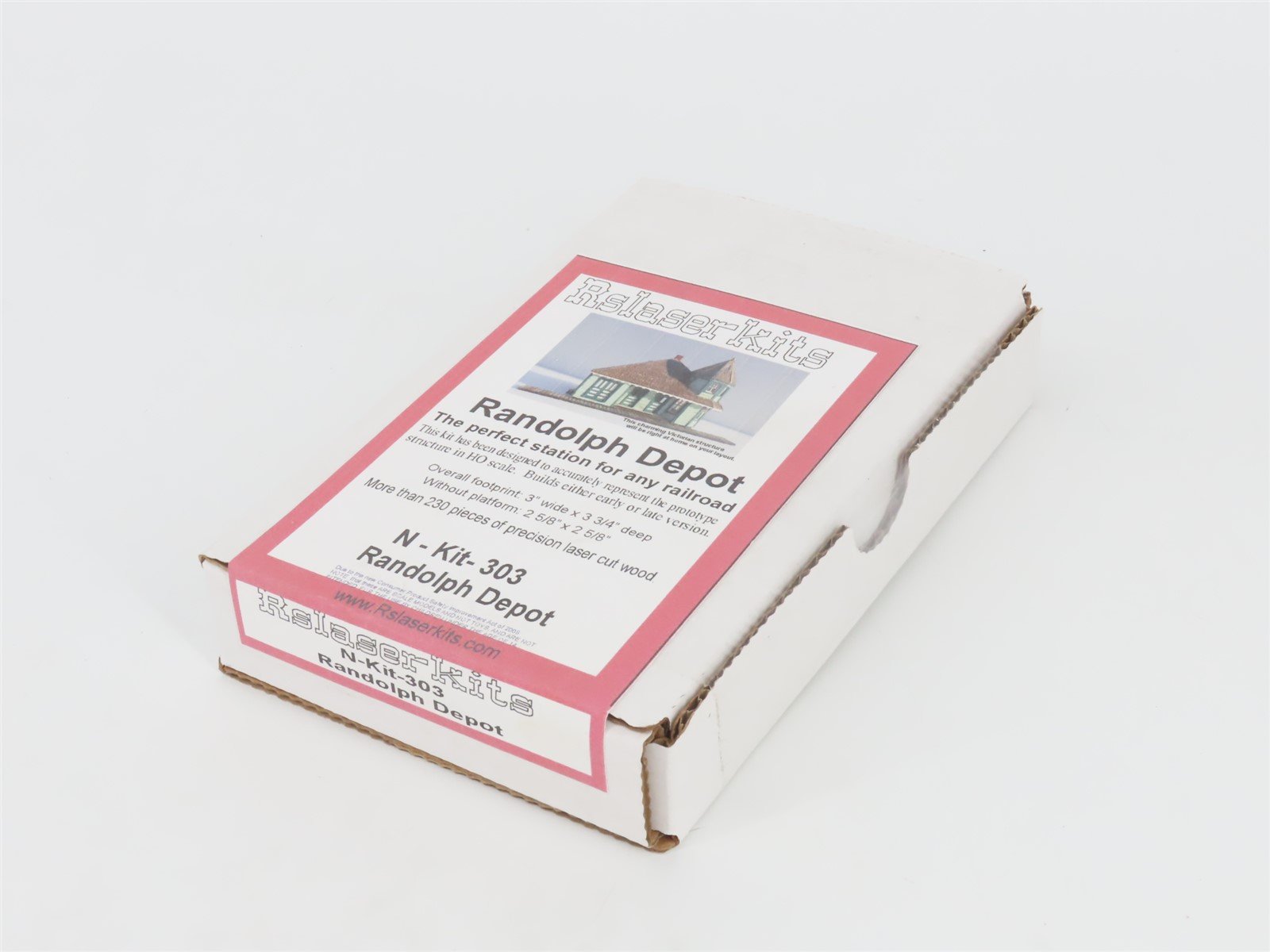 N 1/160 Scale Rslaserkits Kit 303 Randolph Depot - SEALED