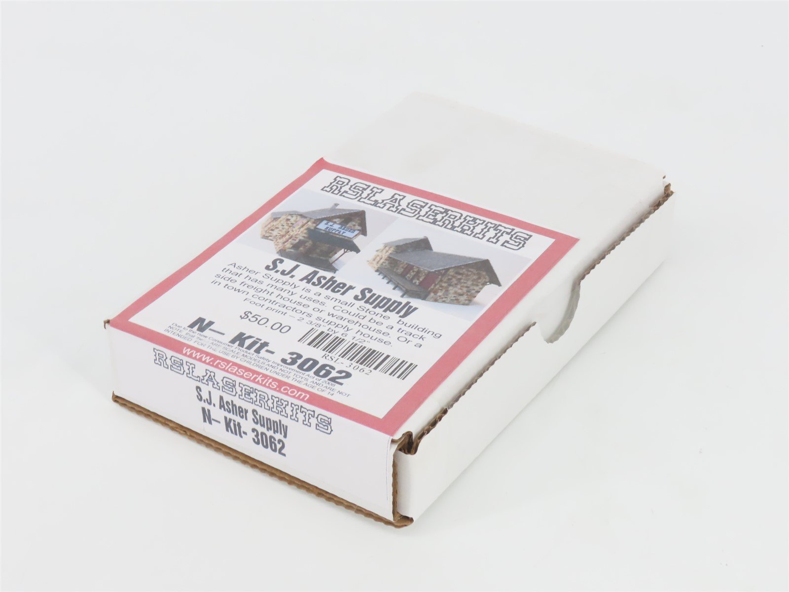 N 1/160 Scale Rslaserkits Kit 3062 S.J. Asher Supply - SEALED