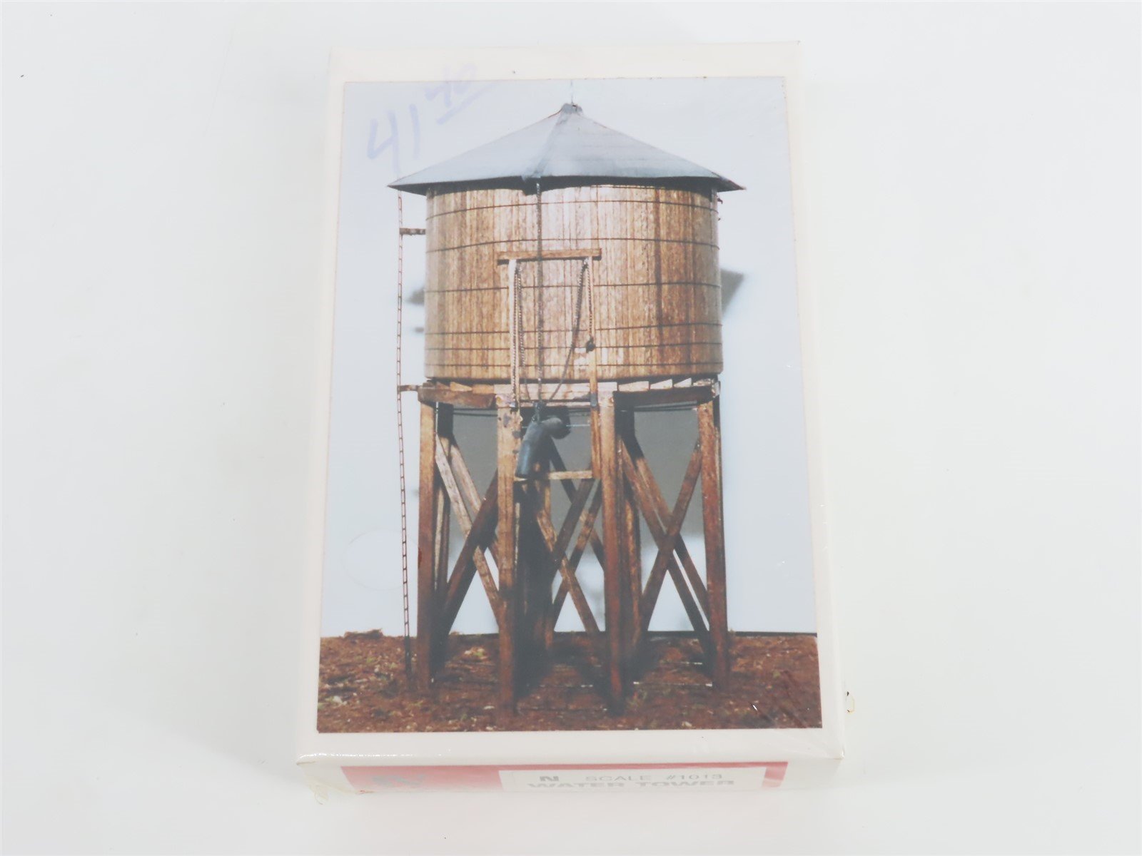 N Scale JV Models Kit 1013 John Rendall Mainline 124K Gal. Water Tower - SEALED