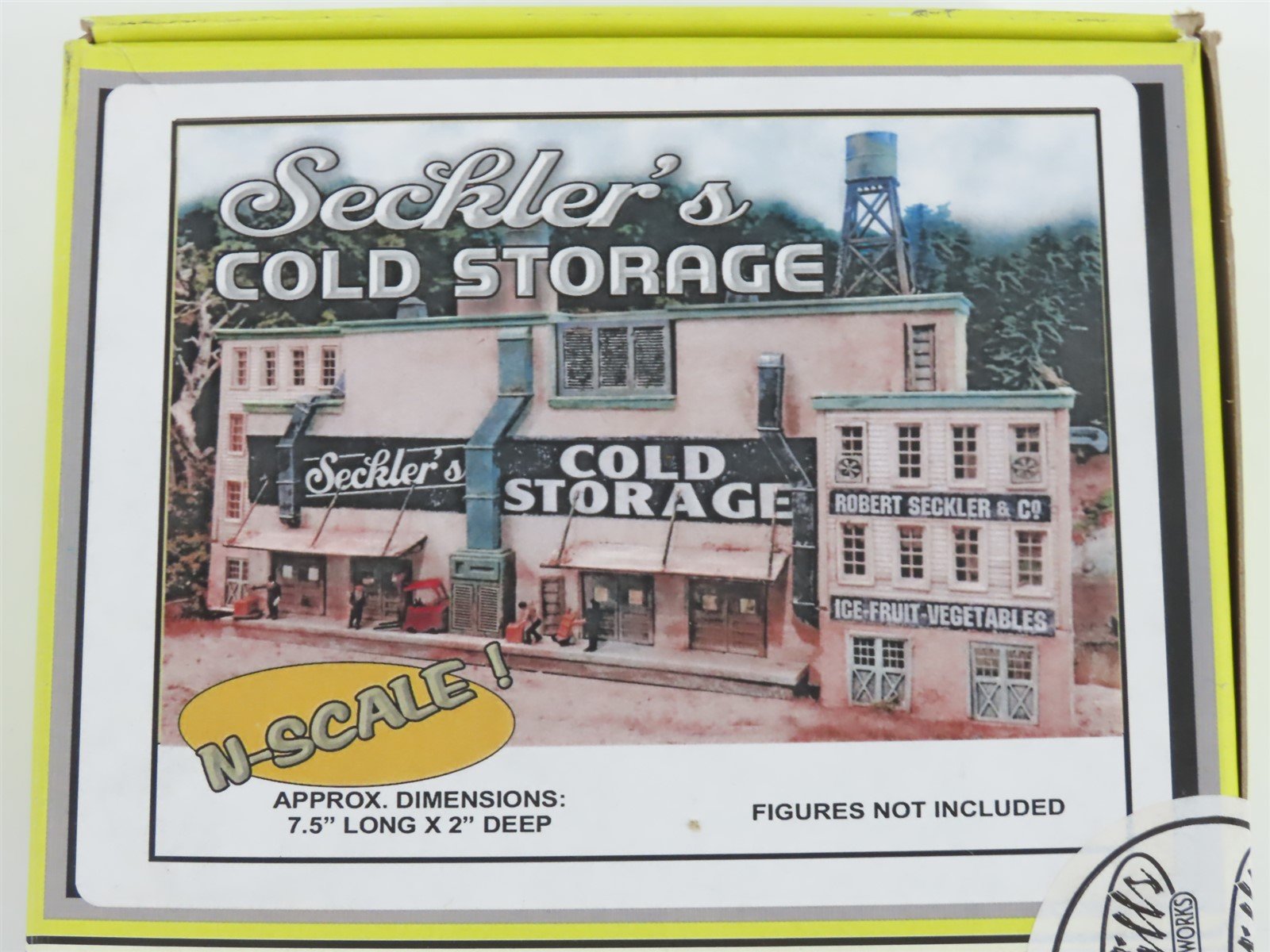 N 1/160 Scale Bar Mills Laser-Cut Kit 0121 Seckler's Cold Storage - SEALED