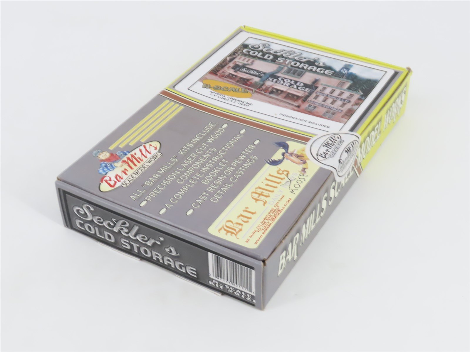 N 1/160 Scale Bar Mills Laser-Cut Kit 0121 Seckler's Cold Storage - SEALED