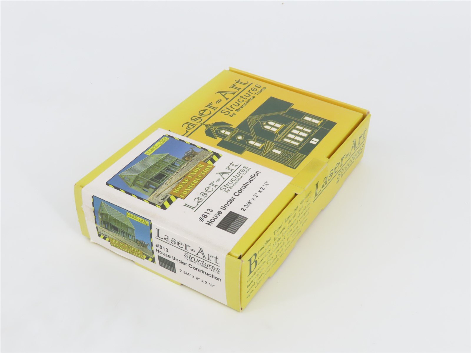 N Scale Branchline Laser-Art Structures Kit 813 House Under Construction SEALED