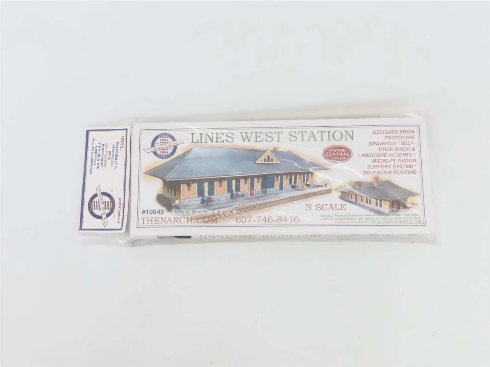 N Scale The N Scale Architect Kit 10049 NYC Lines West Station - SEALED