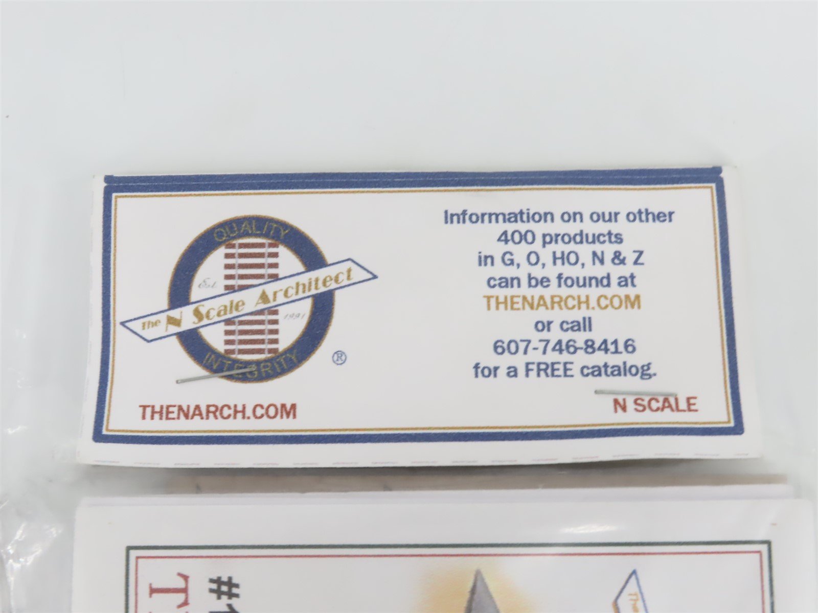 N Scale The N Scale Architect Kit 10049 NYC Lines West Station - SEALED