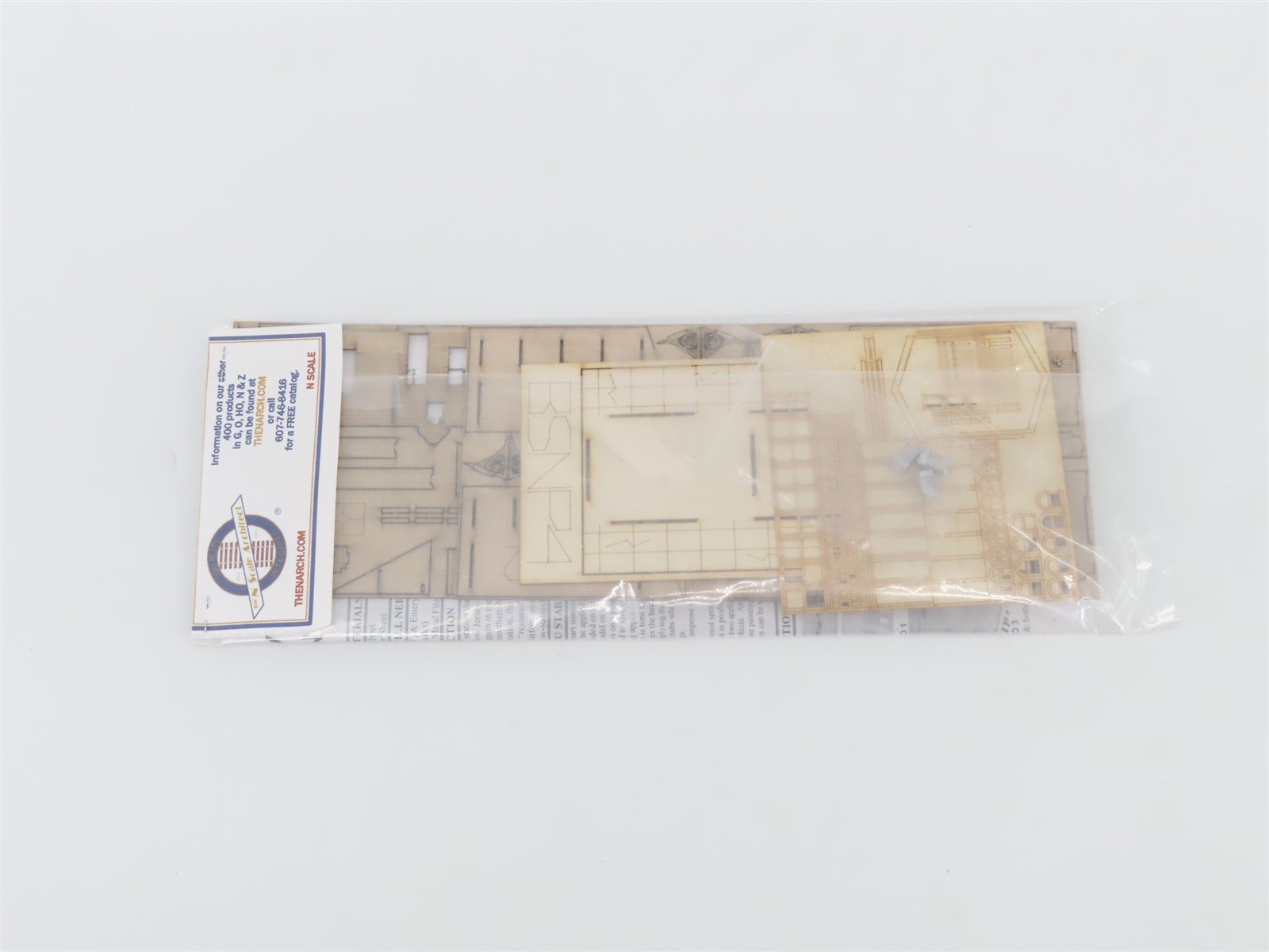 N 1/160 Scale The N Scale Architect Kit 10002 Branchville Station - SEALED